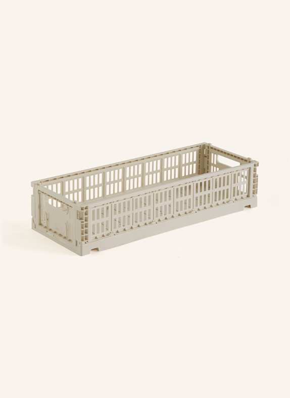 HAY Aufbewahrungsbox COLOUR CRATE MINI WEISS
