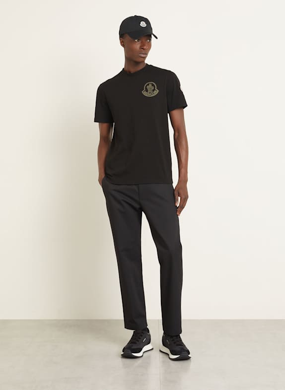 MONCLER tricou NEGRU