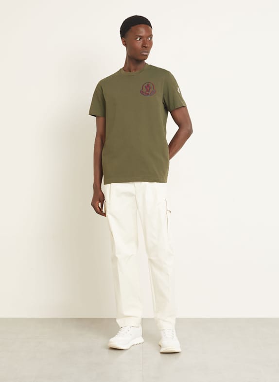 MONCLER T-Shirt DUNKELGRÜN
