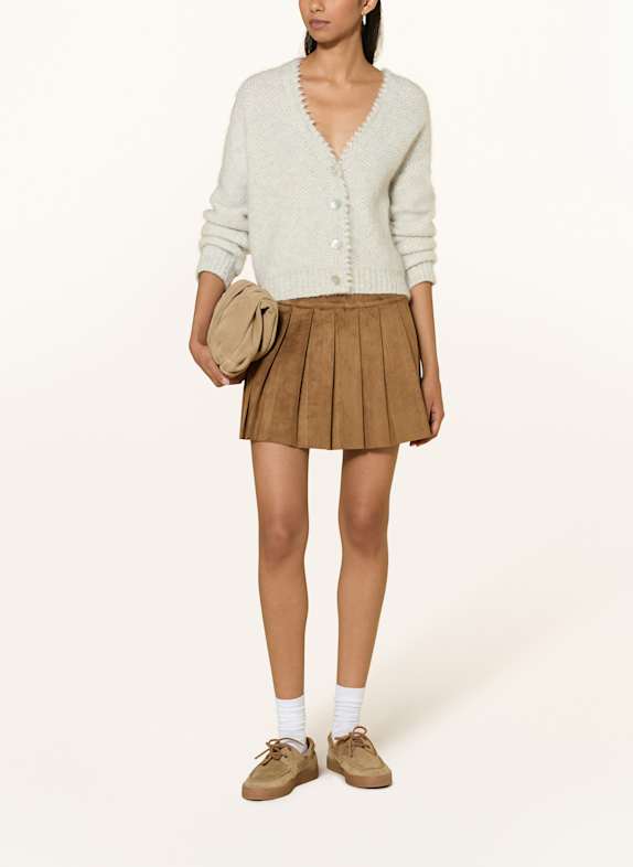 Rich & Royal Cardigan GRI DESCHIS / ECRU