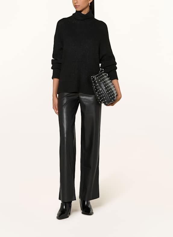Rich & Royal Turtleneck sweater BLACK