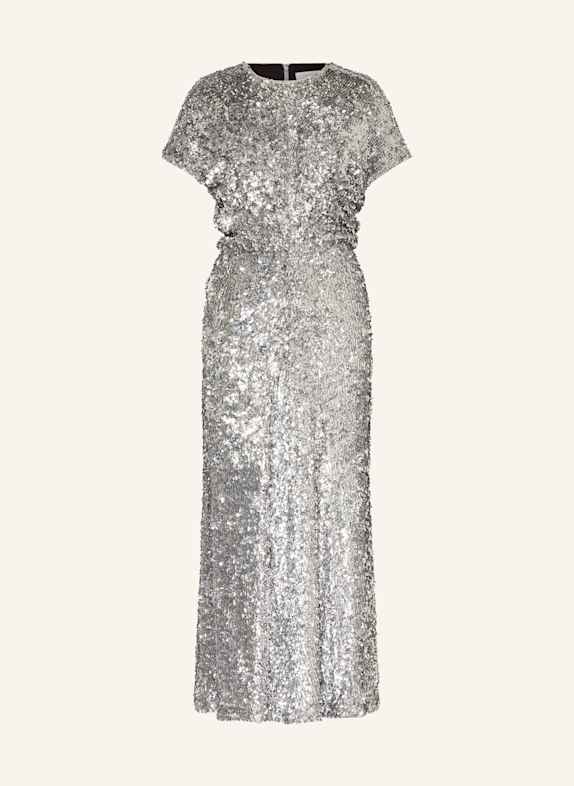 Rich & Royal Kleid mit Pailletten SILBER