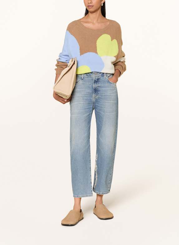 ELIAS RUMELIS Barrel jeans YOANA 1450 crack blue
