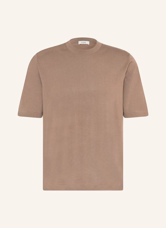 COS Strickshirt TAUPE