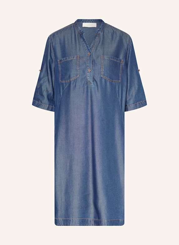 CATNOIR Kleid in Jeansoptik BLAU