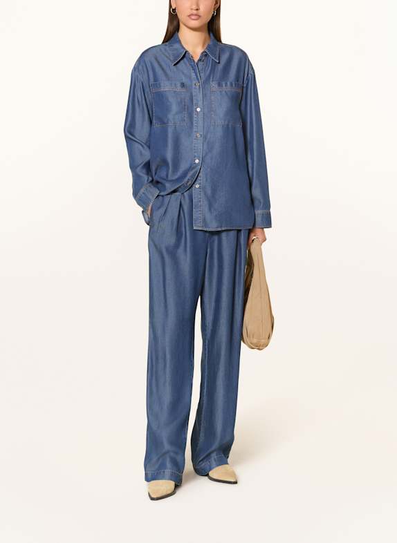 CATNOIR Marlene-broek en jeanslook BLAUW