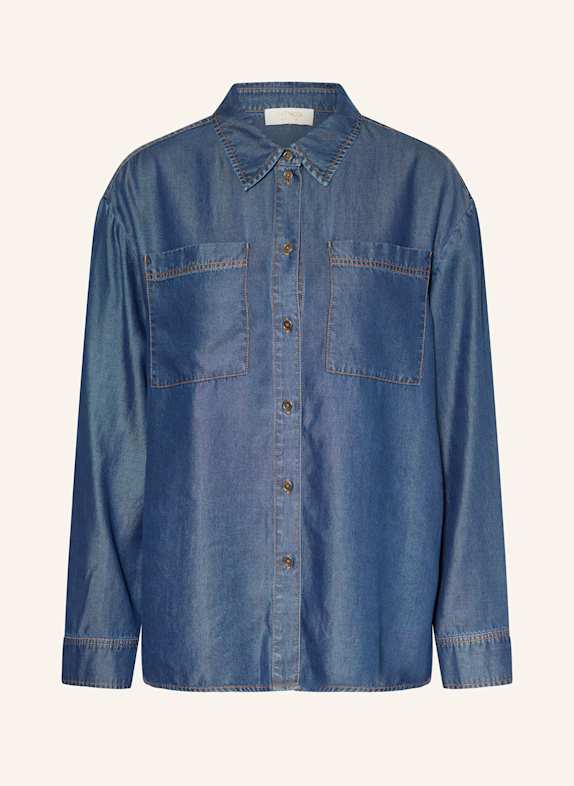 CATNOIR Hemdbluse in Jeansoptik BLAU