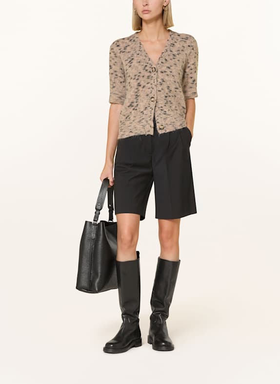darling harbour Strickjacke ROSÉ / SCHWARZ