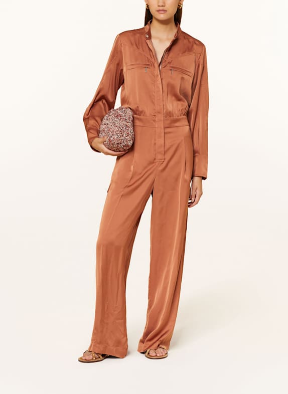 ba&sh Cargo-Jumpsuit CARMY HELLROT