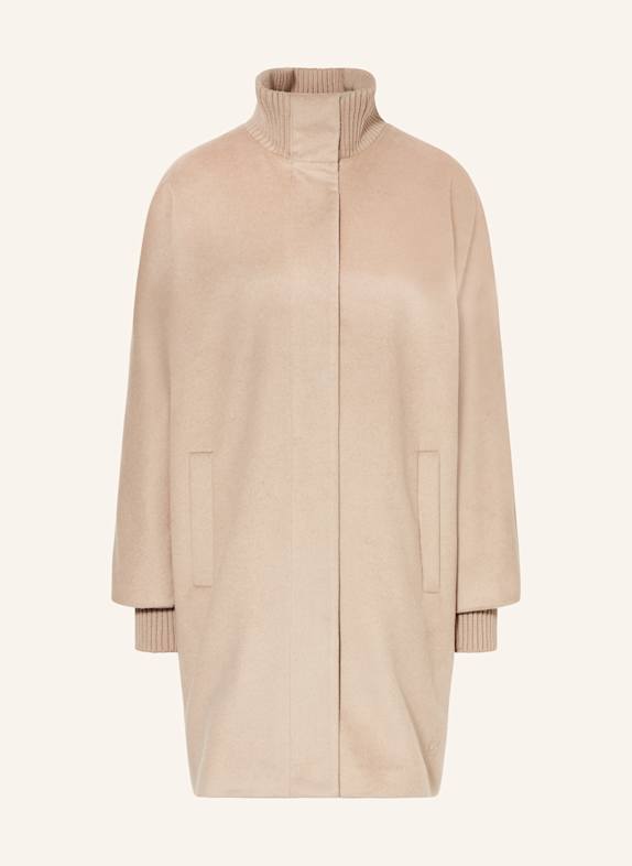 comma Mantel HELLBRAUN