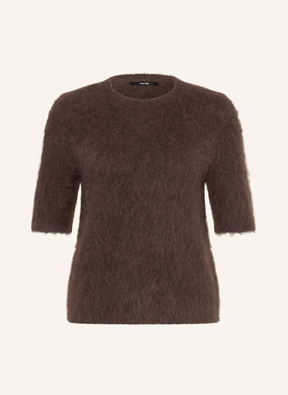 someday Pull TUOMI en alpaga MARRON FONCÉ