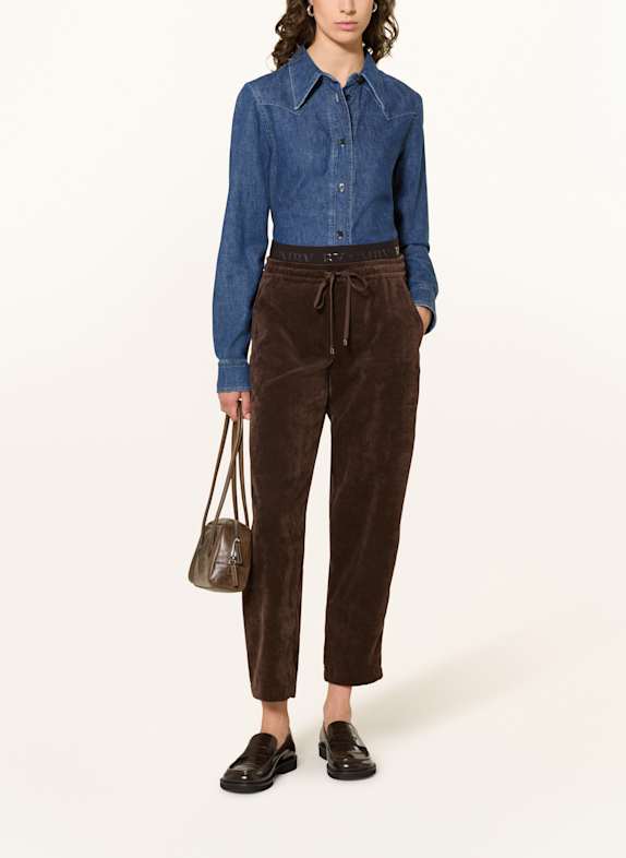 CAMBIO Cordhose EDEN DUNKELBRAUN