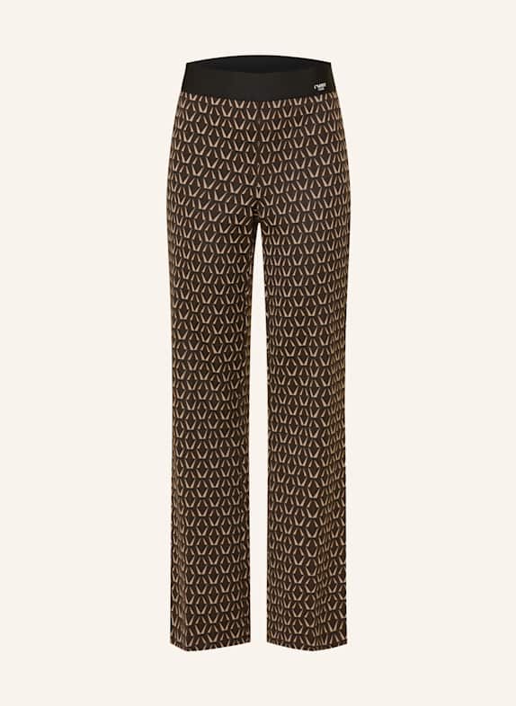 CAMBIO Broek FAITH BRUIN/ LICHTBRUIN/ ZWART
