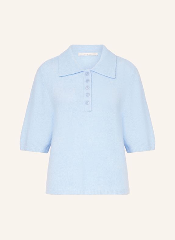 GESTUZ Strickshirt GZALPHA HELLBLAU