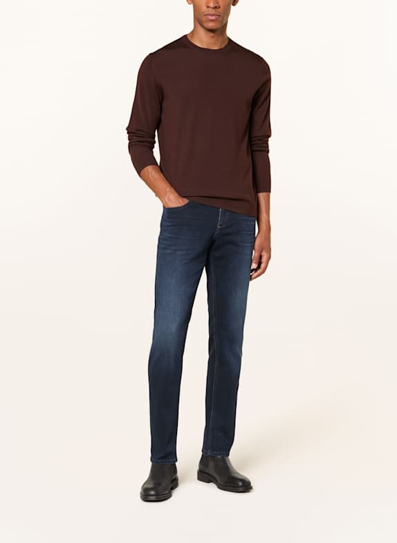 STROKESMAN'S pull MARRON FONCÉ