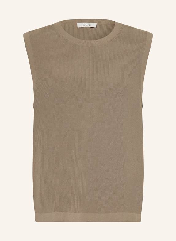 COS Sweater vest KHAKI