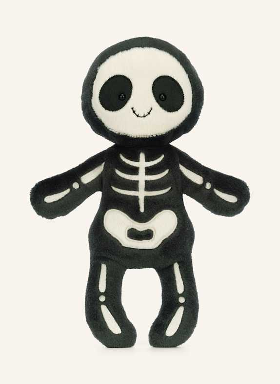 Jellycat Peluche SKELETON BOB NOIR/ BLANC