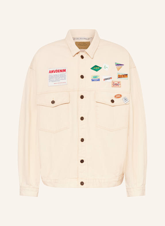 American Vintage Oversized-Jeansjacke SNOPDOG ECRU