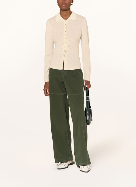 BAUM UND PFERDGARTEN Gebreide blouse CAMILINE ECRU