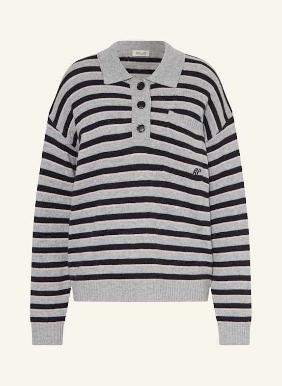 BAUM UND PFERDGARTEN Pullover CAILEY GRAU / SCHWARZ / ROSA