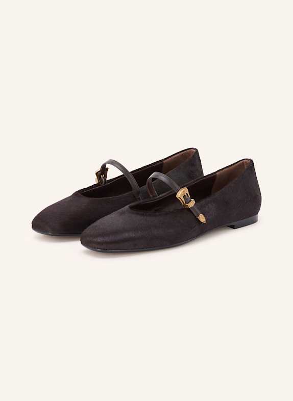 ROBERTO FESTA Mary Jane ballet flats GRISEL DARK BROWN
