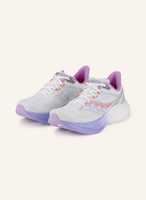 saucony ENDORPHIN SPEED 5 running pie WHITE/ LIGHT PURPLE/ ORANGE
