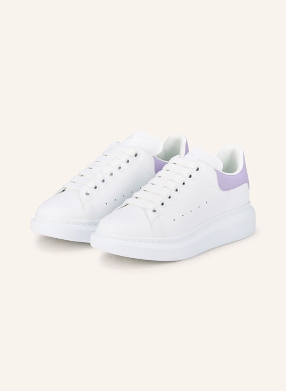 McQUEEN Sneaker WEISS / HELLLILA