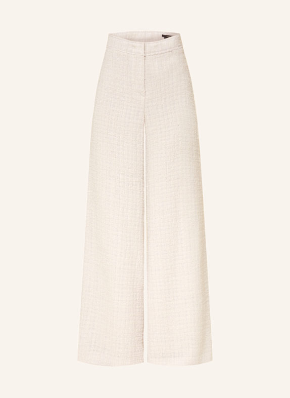 windsor. Marlenehose aus Bouclé CREME