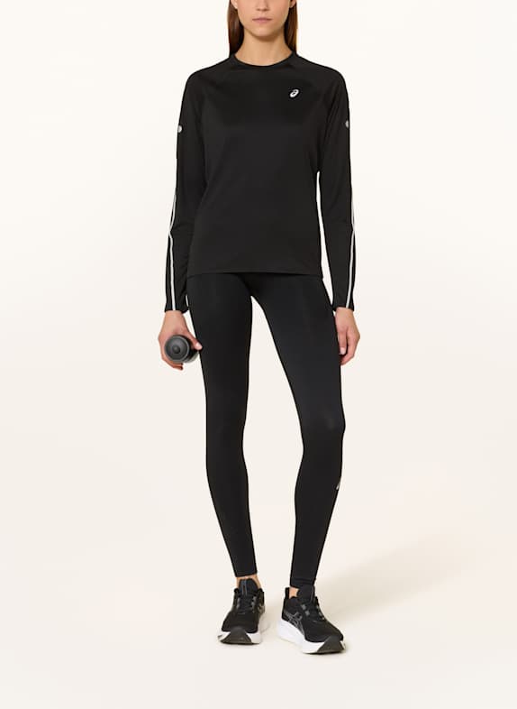 ASICS Hardloopshirt ROAD LITE-SHOW LS ZWART