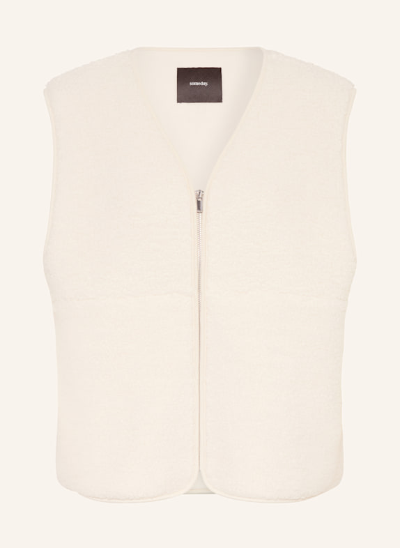 someday Teddyfell-Weste ULIV CREME