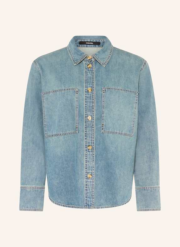 someday Jeansbluse ZUTIE 70274 mid soft blue