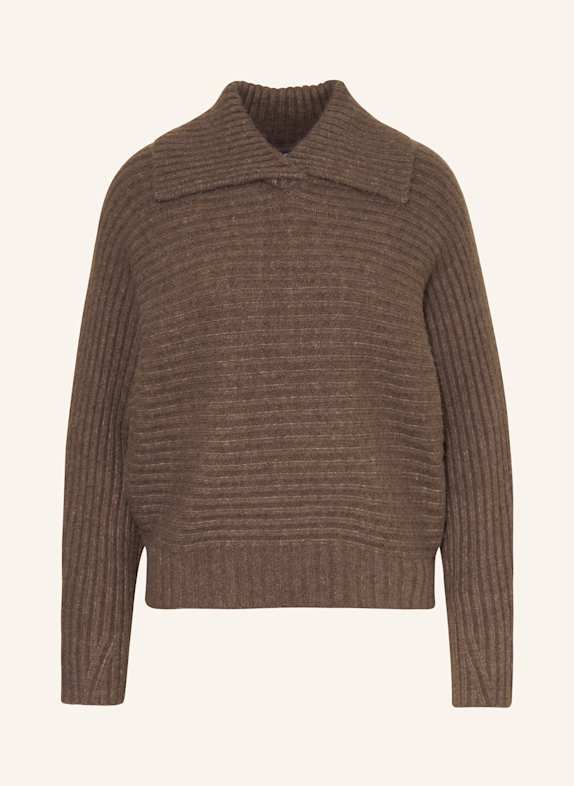 OPUS Pullover PURIKA BRAUN