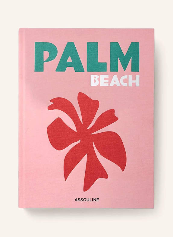 ASSOULINE Książka PALM BEACH RÓŻOWY/ CZERWONY