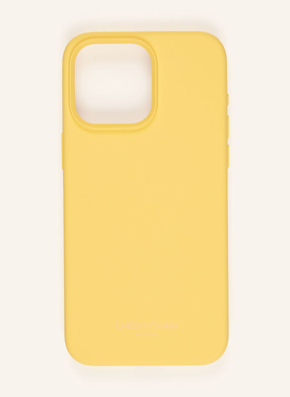 CHEEKY CHAIN MUNICH Smartphone-Hülle YELLOW