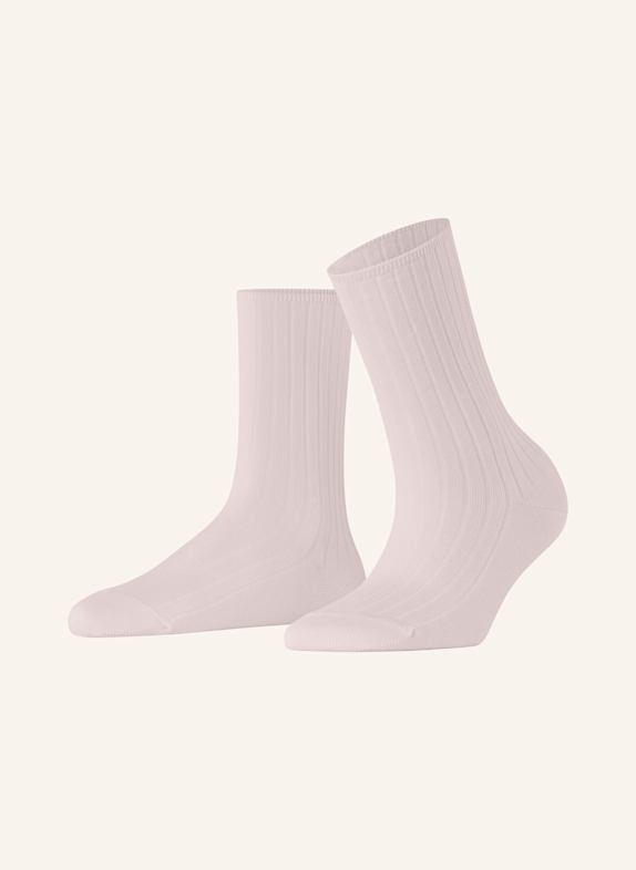 FALKE Socken COTTON RIB 8458 light pink