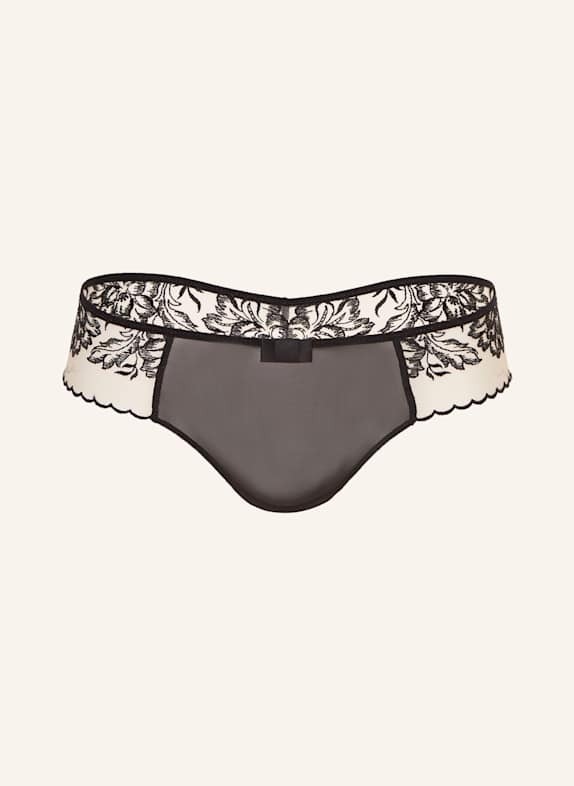SIMONE PÉRÈLE String ROMANCE SCHWARZ/ HELLGRAU