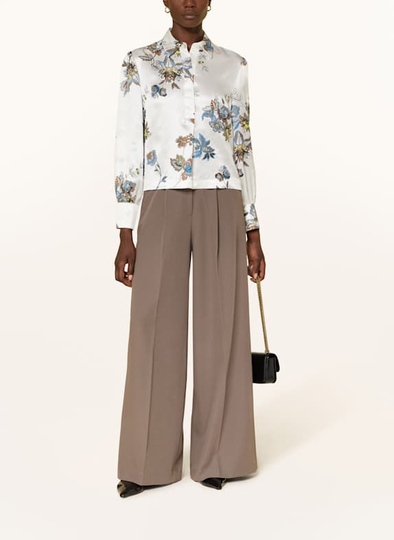 HERZEN'S ANGELEGENHEIT Zijden blouse WIT