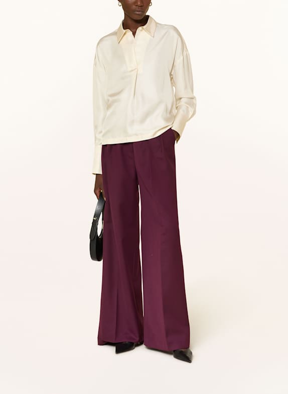 HERZEN'S ANGELEGENHEIT Zijden blouse CRÈME