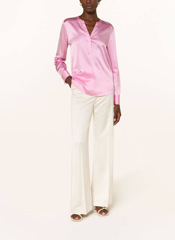 HERZEN'S ANGELEGENHEIT Zijden blouse ROZE