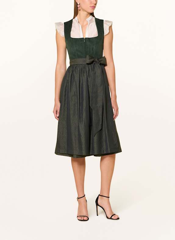 LIMBERRY Dirndl DONKERGROEN / LICHTGROEN