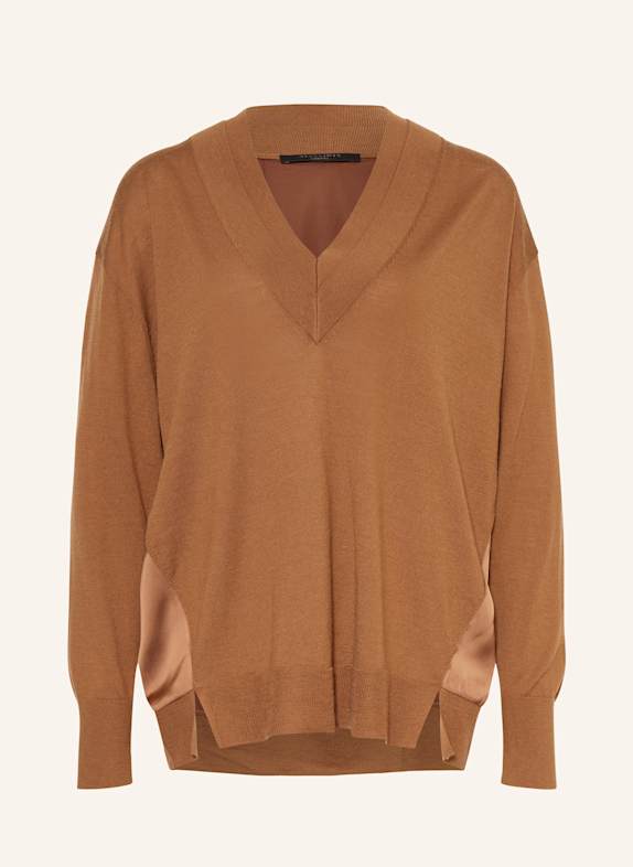 ALLSAINTS Pullover BERN BRAUN