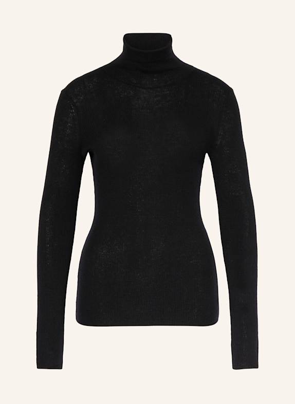 maje Rollkragenpullover SCHWARZ
