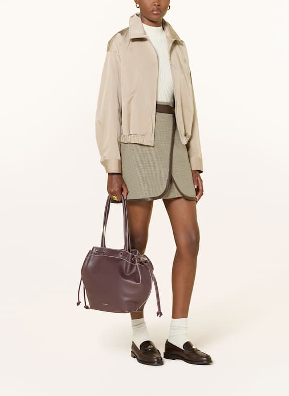 CLAUDIE PIERLOT Shopper DUNKELROT