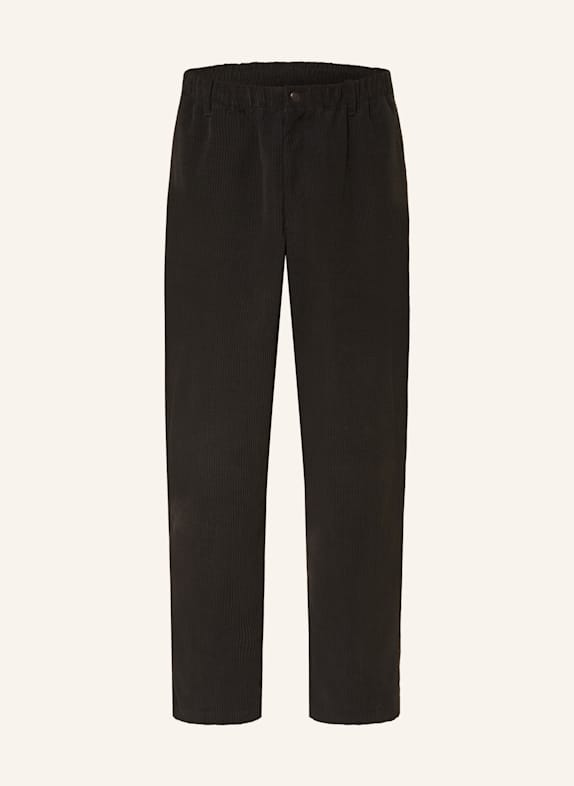 Goldwin Trousers in corduroy FINE WALE CORDURY BLACK