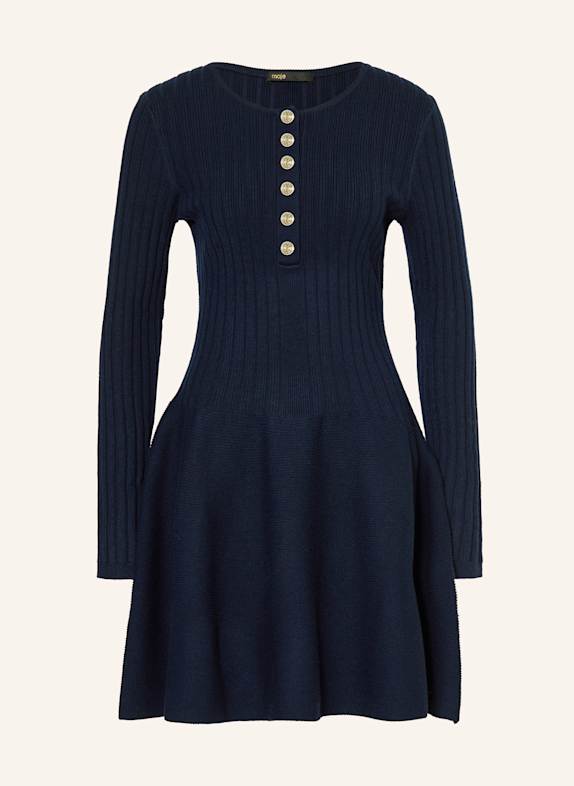 maje Strickkleid DUNKELBLAU