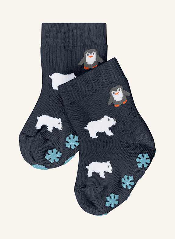 FALKE Chaussettes antidérapantes CATPADS 6116 SPACE BLUE