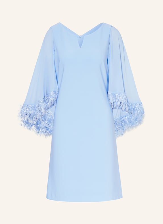 Joseph Ribkoff SIGNATURE Koktejlové šaty s flitry TMAVĚ MODRÁ