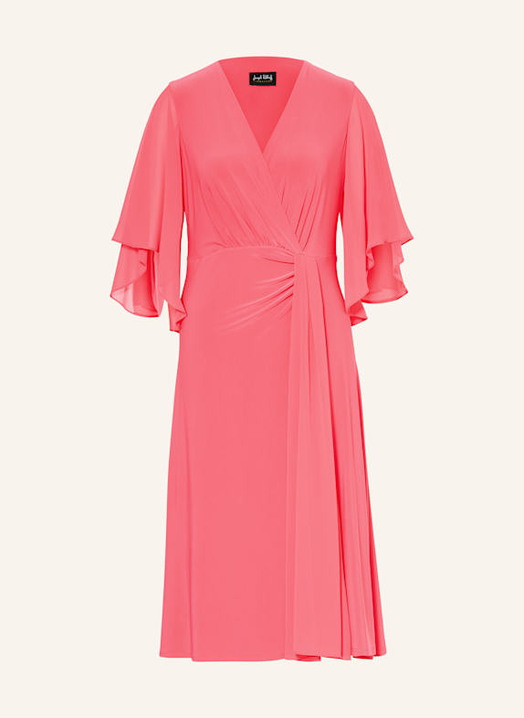 Joseph Ribkoff SIGNATURE Kleid in Wickeloptik LACHS