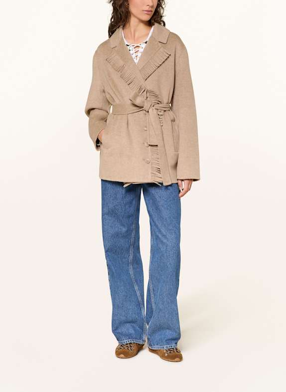 CLAUDIE PIERLOT Jacke BEIGE