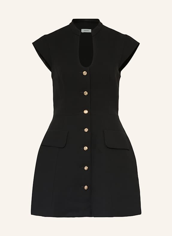 SANDRO Kleid SCHWARZ